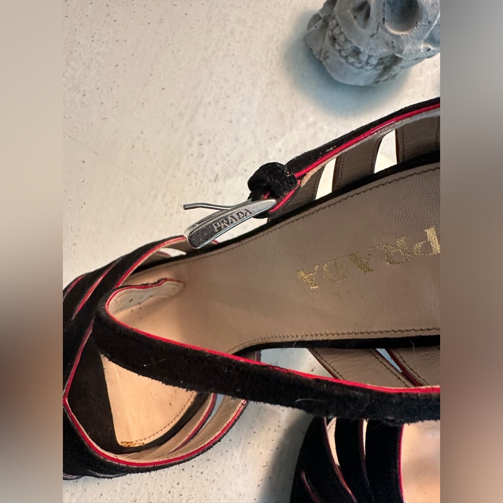 Prada suede heels - Picture 10 of 14